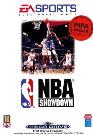 NBA Showdown en boîte - Megadrive