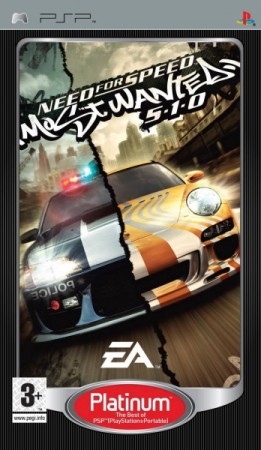 Need for Speed Most Wanted Platinum - Playstation Portable