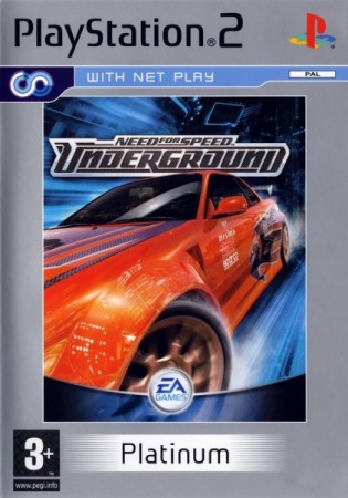 Need for Speed Underground Platinum - Playstation 2