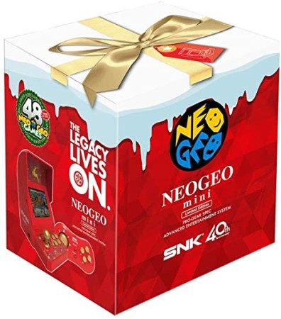 Console Neo Geo Mini Série Limitée Noël 2018 en boîte  - Neo Geo