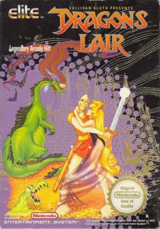 Dragon's Lair en boîte  - NES