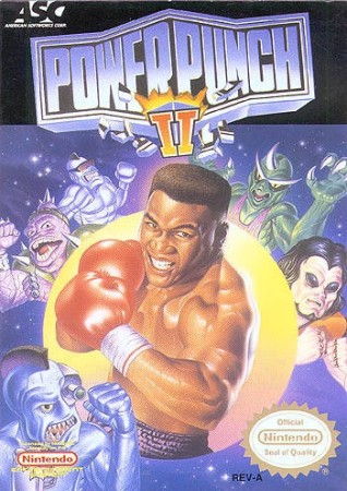 Power Punch II (import USA) en boîte - NES