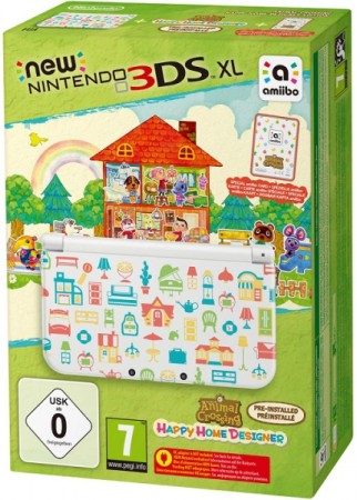 Console New Nintendo 3DS XL et Animal Crossing Happy Home Designer en boîte (sans jeu) - 3DS