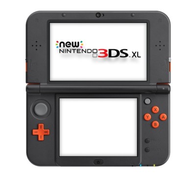Console New Nintendo 3DS XL Orange et Noire  - 3DS