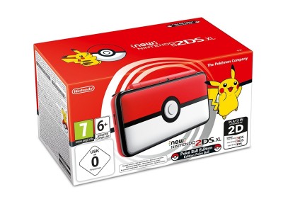 Console New Nintendo 2DS XL - Edition Limitée Pokeball (En Boite) - 3DS