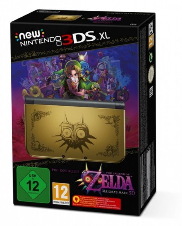 Console New Nintendo 3DS XL Zelda Majora's Mask (sans jeu) en boîte - 3DS