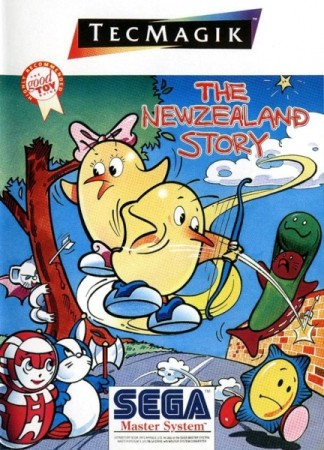 The New Zealand Story en boîte - Master System