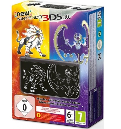 Console New Nintendo 3DS XL - Edition Limitée Pokémon Soleil & Lune (En Boite) - 3DS