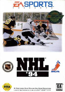 NHL 94 (import USA) en boîte - Megadrive
