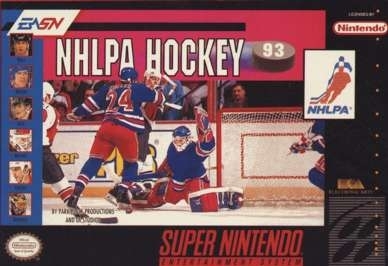 NHLPA Hockey 93 (import USA) - Super Nintendo