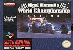 Nigel Mansell's World Championship Racing en boîte - Super Nintendo