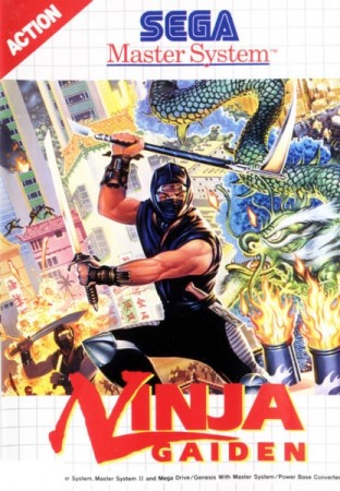 Ninja Gaiden en boîte - Master System