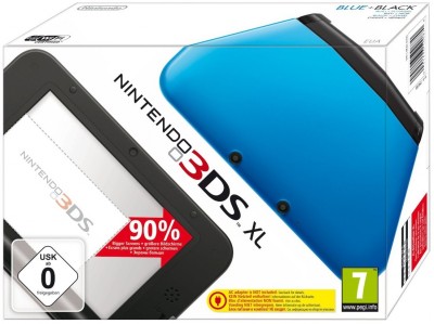 Console Nintendo 3DS XL - Bleu & Noir (en boîte) - 3DS
