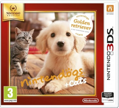 Nintendogs Et Cats Golden Retriever Nintendo Selects - 3DS