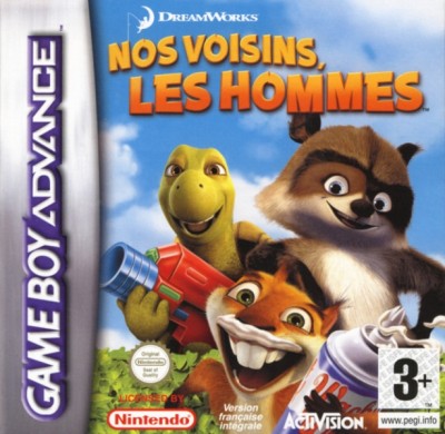 Nos voisins les hommes - Game Boy Advance