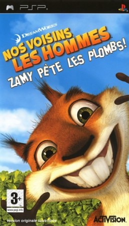Nos Voisins les Hommes : Zamy pête les plombs - Playstation Portable
