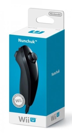Nunchuk Noir (Officiel) - Wii U