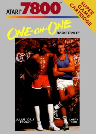 One on One Basketball en boîte  - Atari 7800