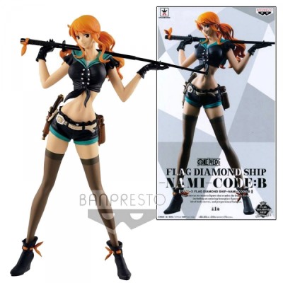 Figurine Nami - One Piece Flag Diamond Ship Code:B - Figurine