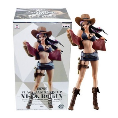 Figurine Nico Robin - One Piece Flag Diamond Ship  - Figurine