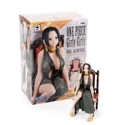 Figurine Boa Hancock - One Piece Girly Girls Black Ver. - Figurine