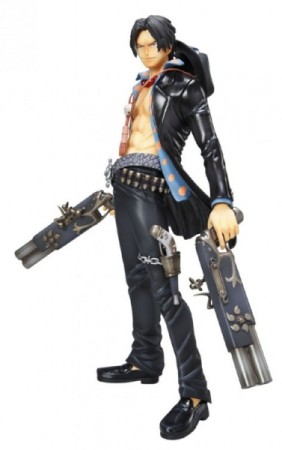Figurine Portgas D. Ace - One Piece - Excellent Model Portrait of Pirates Strong Edition - Figurine