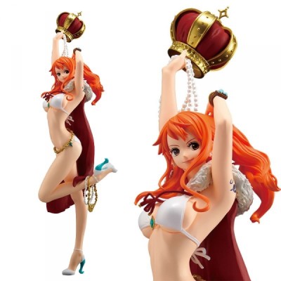 Figurine Nami - One Piece Stampede Flag Diamond Ship  - Figurine