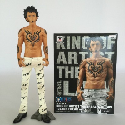 Figurine Trafalgar Law - One Piece King Of Artist Jeans Freak Ver. White - Figurine