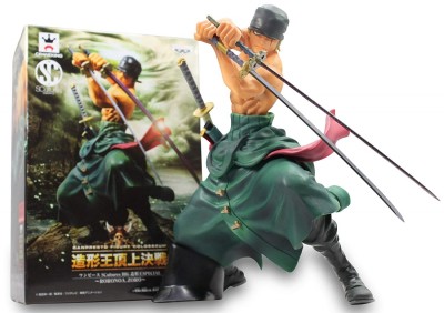 Figurine Roronoa Zoro - One Piece Figure Colosseum SCultures Big - Figurine