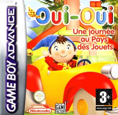 Oui oui une journee au pays des jouets en boîte - Game Boy Advance