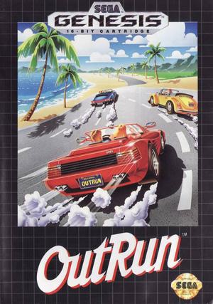 Out Run (import USA) - Megadrive