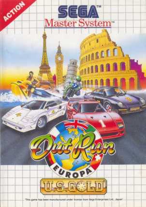 OutRun Europa (En Boîte) - Master System