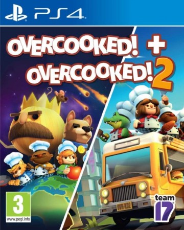 Overcooked! + Overcooked! 2  - Playstation 4 
