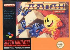 Pac-Attack en boîte - Super Nintendo