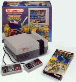 Console NES Teenage Mutant Hero Turtles - NES