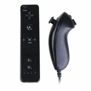 Wiimote et Nunchuk Noirs - Wii