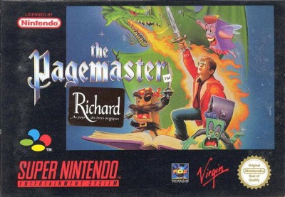 The Pagemaster en boîte - Super Nintendo