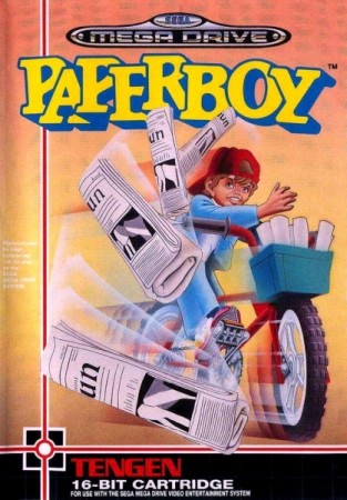 Paperboy en boîte - Megadrive