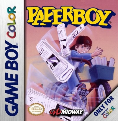 PaperBoy Color en boîte - Game Boy