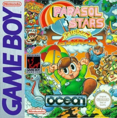 Parasol Stars: Rainbow Islands II en boîte  - Game Boy