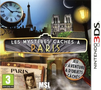 Les Mystères Cachés à Paris - 3DS