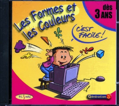 Les formes et les couleurs c est facile - Jeux PC