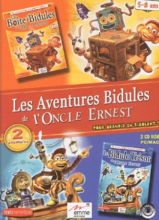 Pack de 2 jeux les aventures bidules de l oncle ernest - Jeux PC