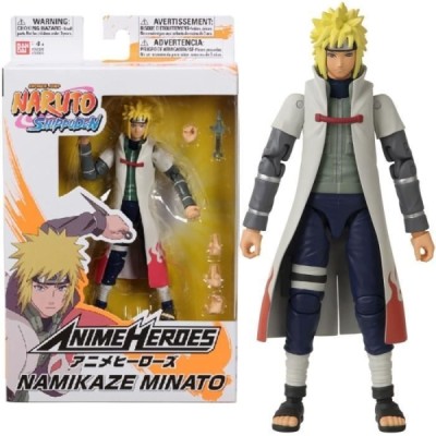 Figurine Naruto Shippuden Namikaze Minato Anime Heroes 17 cm - Figurine