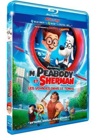 M.Peabody et Sherman Les Voyageurs dans le Temps - BluRay