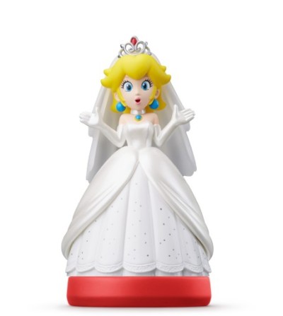 Amiibo Super Mario Odyssey - Peach Mariage - Switch