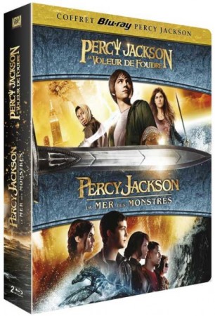 Percy Jackson : Le Voleur de Foudre + Percy Jackson 2 : La mer des monstres - BluRay