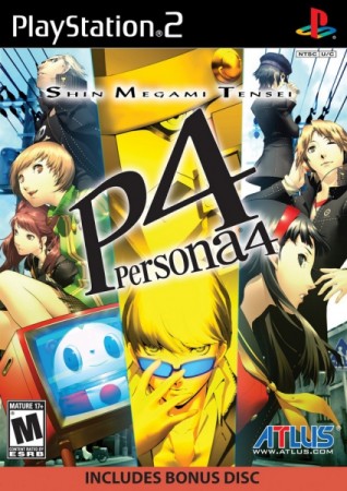 Persona 4 et Soundtrack (import USA) sous blister - Playstation 2