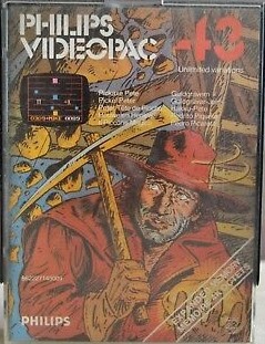 Peter Tête de Pioche Vidéopac N°43 en boîte  - Philips Videopac