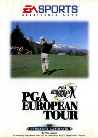 PGA European Tour en boîte - Megadrive